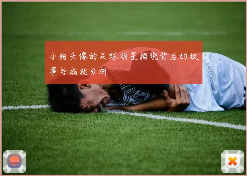 小狗头像的足球明星揭晓背后的故事与成就分析